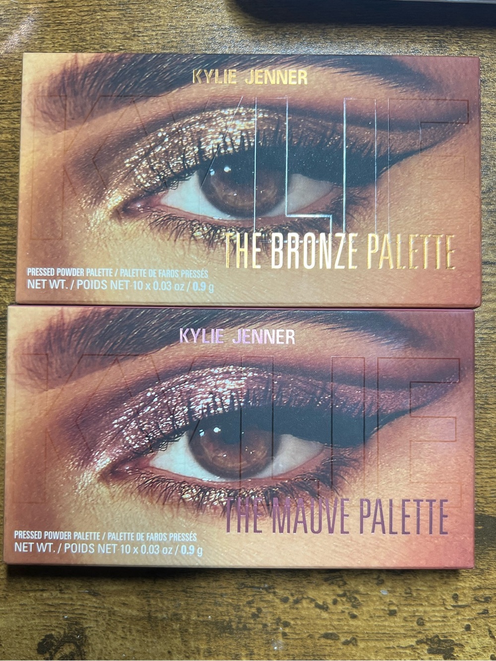 New Kylie Cosmetics The Bronze and The Mauve Palette